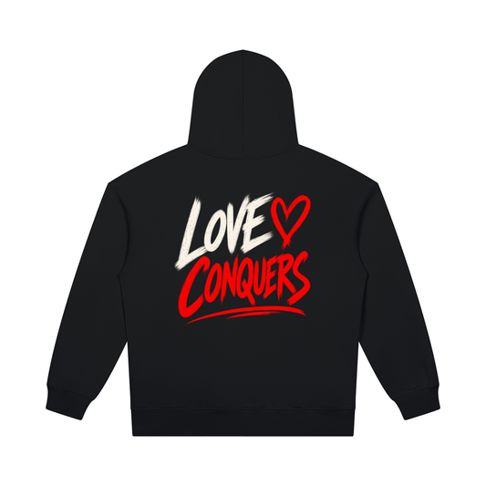 Love Conquers | Heavyweight Pullover Hoodie