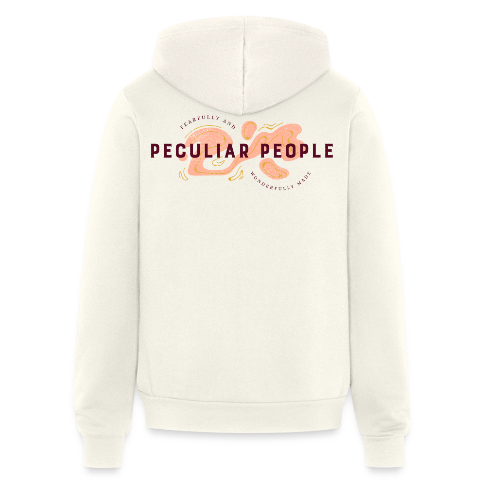 Liquid Full Zip Hoodie - vintage white
