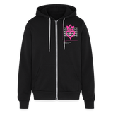 We Could Be Better Humans Full Zip Hoodie - black