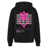 We Could Be Better Humans Full Zip Hoodie - black