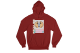 Smiley Split Face Hoodie