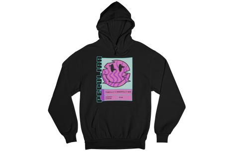 Glitch Face Hoodie