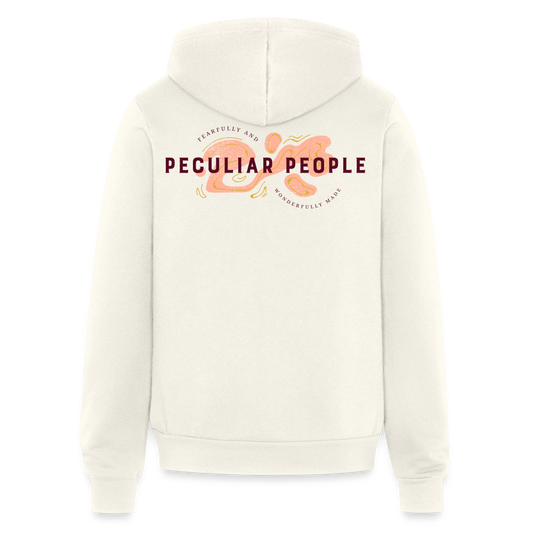 Liquid Full Zip Hoodie - vintage white