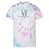 Unisex Tie Dye T-Shirt - Pastel Spiral