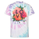 Unisex Tie Dye T-Shirt - Pastel Spiral